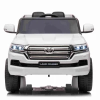 Mașină electrică pentru copii Toyota Land Cruiser (JJ2022 / 1 alb) 2