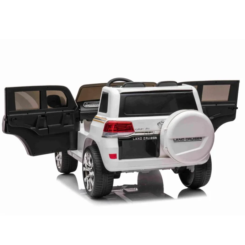 Mașină electrică pentru copii Toyota Land Cruiser (JJ2022 / 1 alb) 7