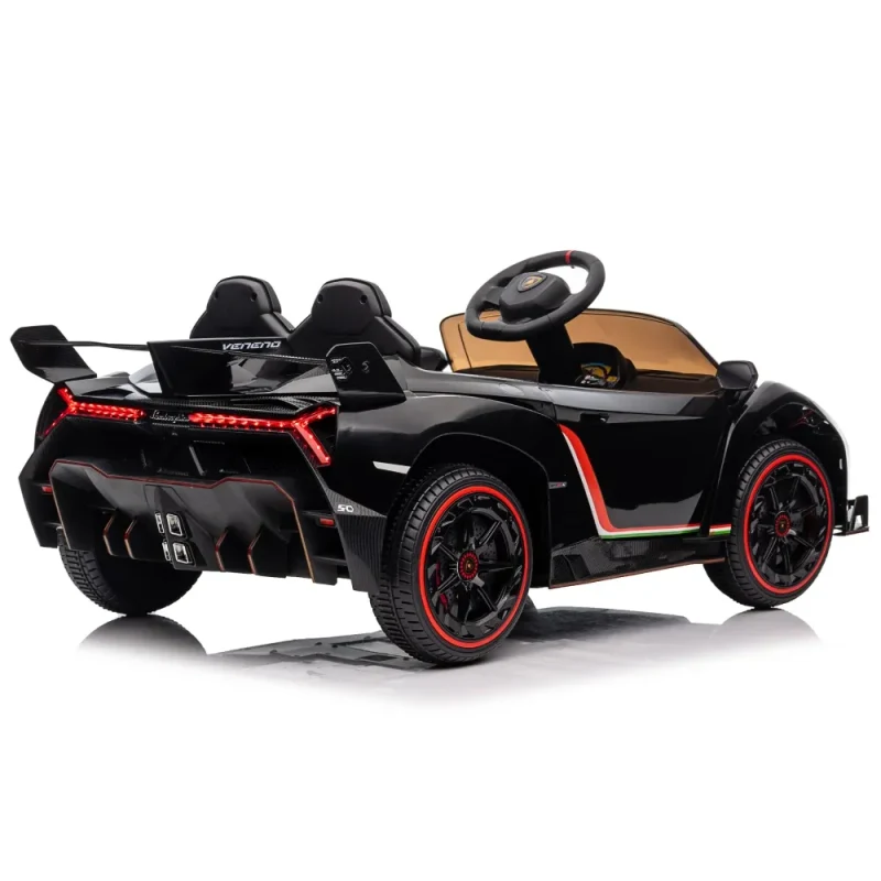 Mașină electrică pentru copii Lamborghini Veneno (MX615B / 2 neagra) 7