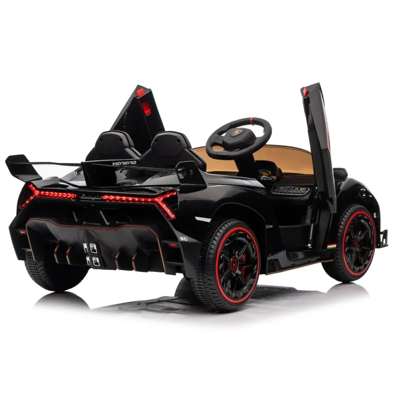 Mașină electrică pentru copii Lamborghini Veneno (MX615B / 2 neagra) 8