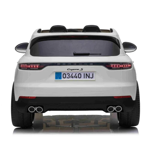 Детский электромобиль Porsche Cayenne S (JJ2128/2 белый)
