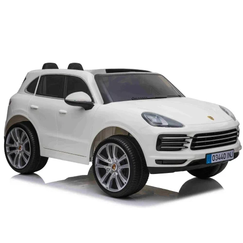 Детский электромобиль Porsche Cayenne S (JJ2128/2 белый)