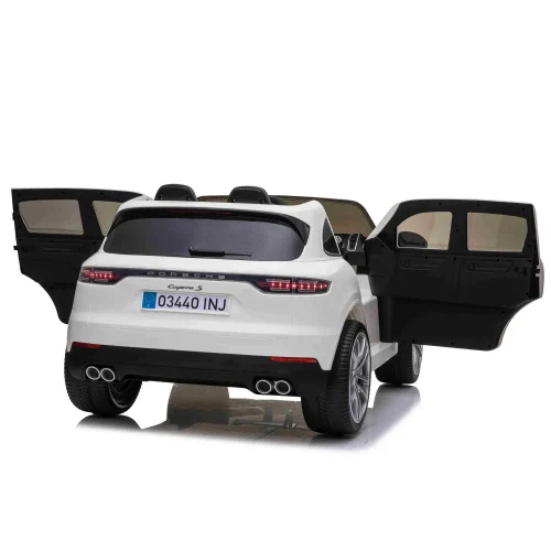 Детский электромобиль Porsche Cayenne S (JJ2128/2 белый)