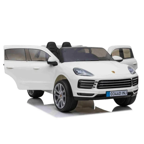 Детский электромобиль Porsche Cayenne S (JJ2128/2 белый)