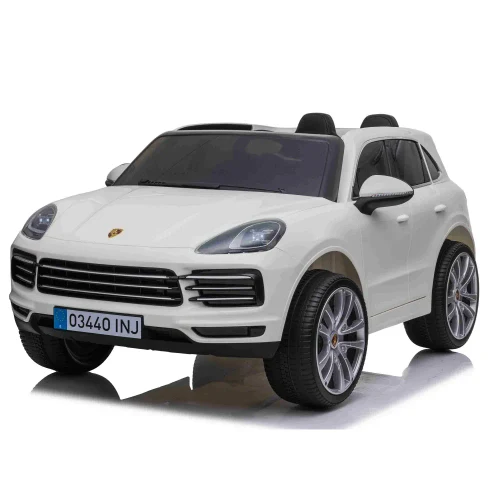 Детский электромобиль Porsche Cayenne S (JJ2128/2 белый)