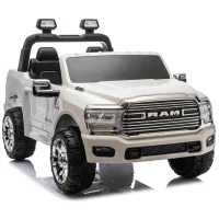 Mașină electrică pentru copii RAM 3500 (JJ2599/3 alba) 10
