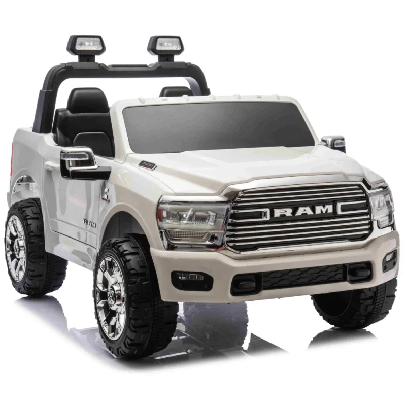 Mașină electrică pentru copii RAM 3500 (JJ2599/3 alba) 10