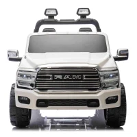 Mașină electrică pentru copii RAM 3500 (JJ2599/3 alba) 2
