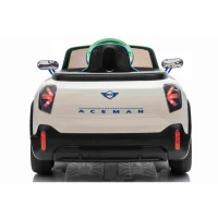 Mașină electrică pentru copii Mini Concept Aceman (JE1688 / 1 alb) 6