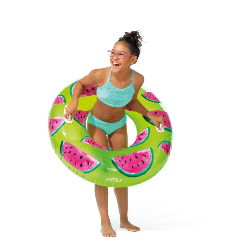 Надувная лодка Tropical Fruit с ручками, 107 см, макс. 80 кг, 3 цвета, 9+ лет, Intex (56261) 3