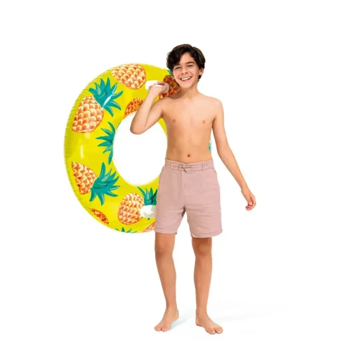 Надувная лодка Tropical Fruit с ручками, 107 см, макс. 80 кг, 3 цвета, 9+ лет, Intex (56261)