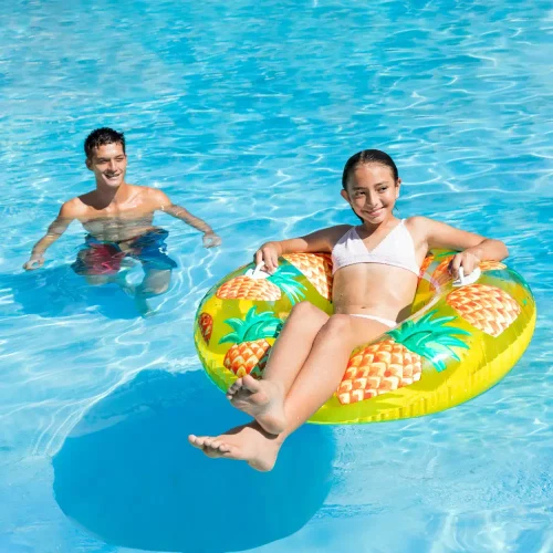 Надувная лодка Tropical Fruit с ручками, 107 см, макс. 80 кг, 3 цвета, 9+ лет, Intex (56261)