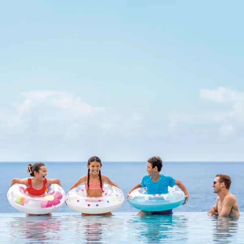 Colac gonflabil Whimsical Magic 81 cm, max. 40 kg, 3 modele, 8+ ani, Intex (59259) 6