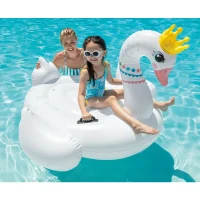 Надувной плот Royal Swan с ручками, 142×137×99 см, макс. 40 кг, 3+ года, Интекс (57562) 2