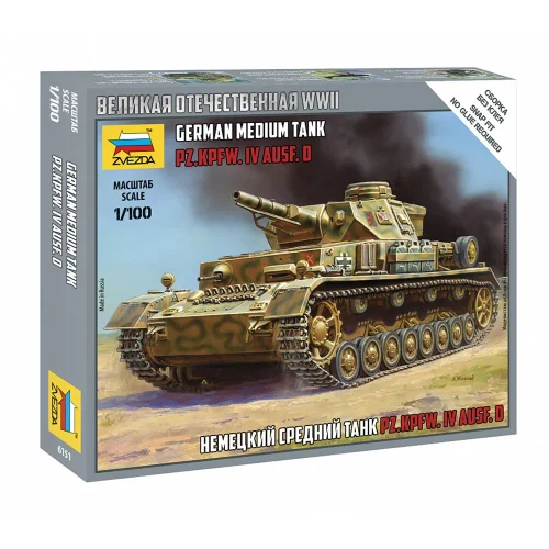 Немецкий танк Т-IV (палки) (6151)