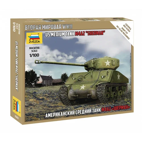 Американский танк «Шерман» (палки) (6263)
