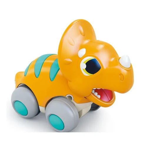 Инерционная игрушка динозавр - трицератопс, Hola E7968D (02877)