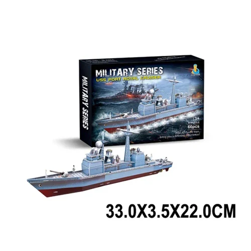 3D-пазл военного крейсера USS Port Royal (82719)