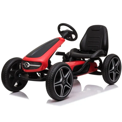 Картинг с педалями детский Mercedes Benz (MX610/2 красный)