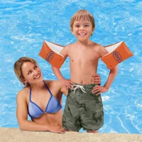 Надувные ласты Deluxe, 30x15 см, 6-12 лет, Intex (58641) 2