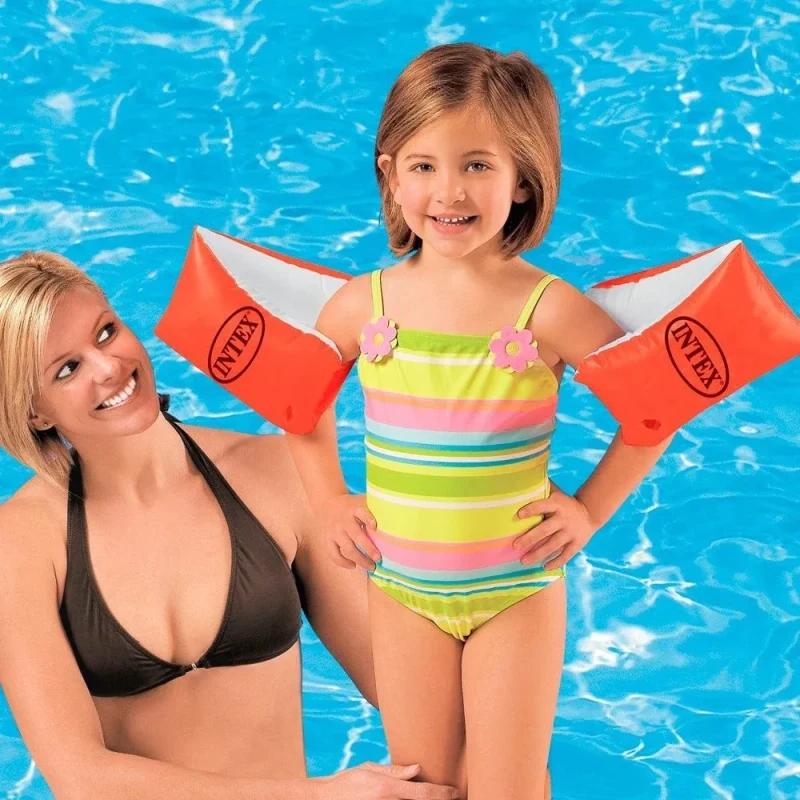 Надувные ласты Deluxe, 30x15 см, 6-12 лет, Intex (58641) 3