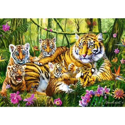 Семья Тигров, 500 шт. (037350)