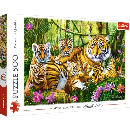 Семья Тигров, 500 шт. (037350)