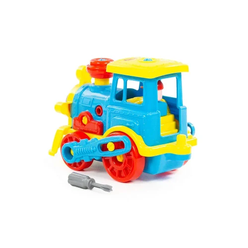 Constructor locomotivă – 48 piese, Polesie (84842)