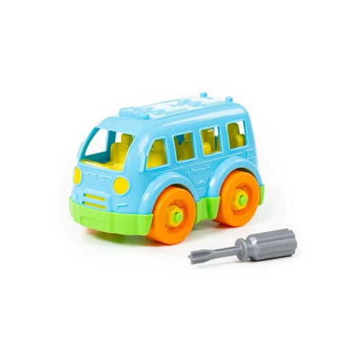 Constructor autobuz – 15 piese, Polesie (78995)