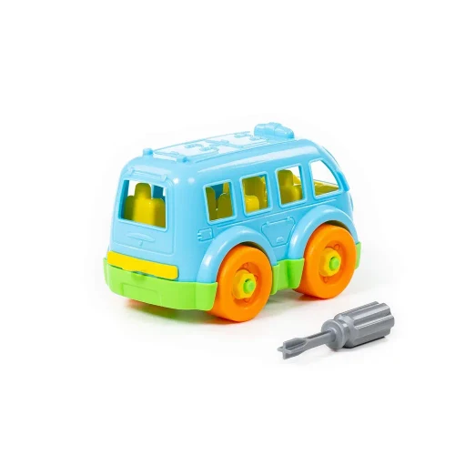 Constructor autobuz – 15 piese, Polesie (78995)
