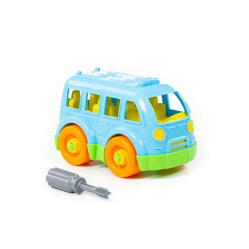 Constructor autobuz – 15 piese, Polesie (78995)