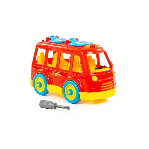 Constructor autobuz – 26 piese, Polesie (84798)