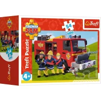 Puzzle 54 Mini ” Pompierul Sam în așteptare” ( se vind cite 8 buc) (54205) 2