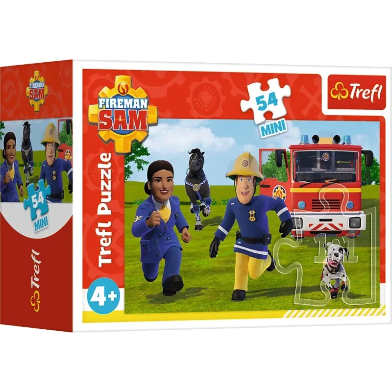 Puzzle 54 Mini ” Pompierul Sam în așteptare” ( se vind cite 8 buc) (54205) 3