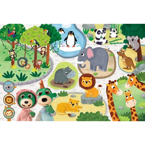 La Zoo, 15 elemente Gigante (42000)