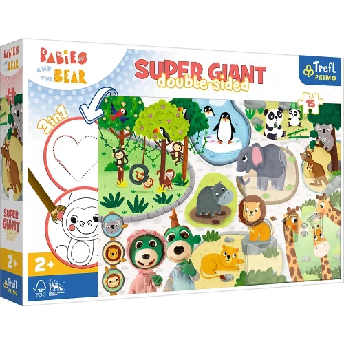 La Zoo, 15 elemente Gigante (42000)
