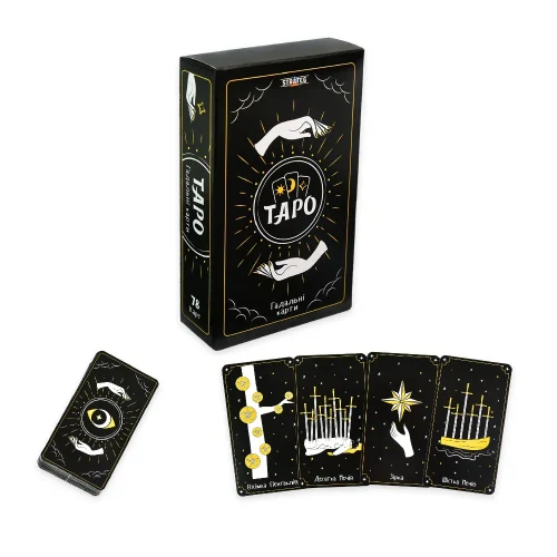 Игральные карты Таро, 78 карт, от 18 лет, стратег (30483)