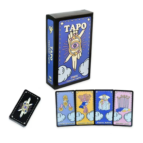 Игральные карты Таро, 78 карт, от 18 лет, стратег (30482)