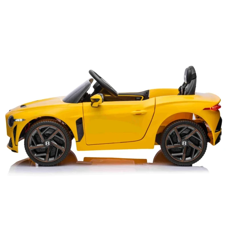 Mașină electrică pentru copii Bentley Bacalar (JE1008 / 1 galben) 4