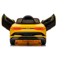 Mașină electrică pentru copii Bentley Bacalar (JE1008 / 1 galben) 6