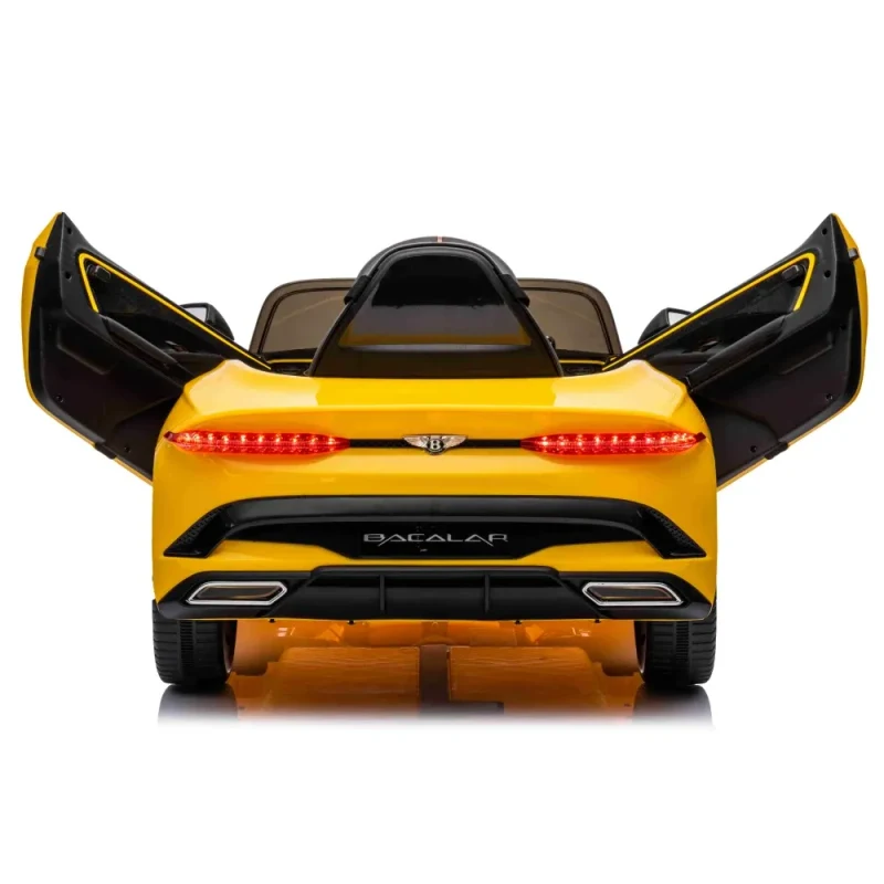 Mașină electrică pentru copii Bentley Bacalar (JE1008 / 1 galben) 6
