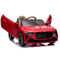 Mașină electrică pentru copii Bentley Bacalar (JE1008/3 rosu) 8