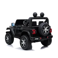 Mașină electrică Jeep Wrangler Rubicon (JWR555/1 neagra) 6