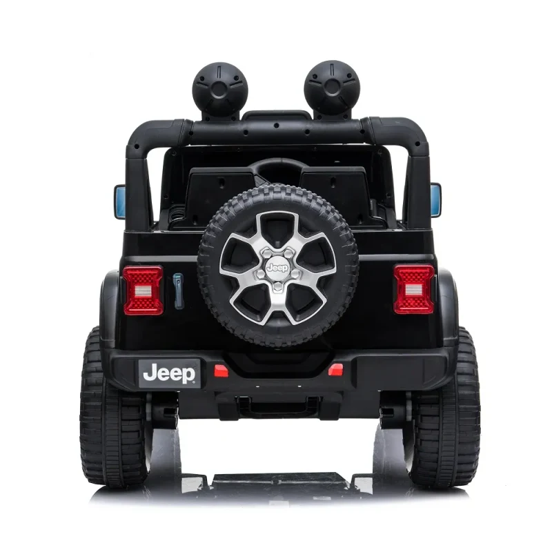 Mașină electrică Jeep Wrangler Rubicon (JWR555/1 neagra) 3