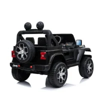 Mașină electrică Jeep Wrangler Rubicon (JWR555/1 neagra) 7