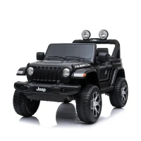 Mașină electrică Jeep Wrangler Rubicon (JWR555/1 neagra)