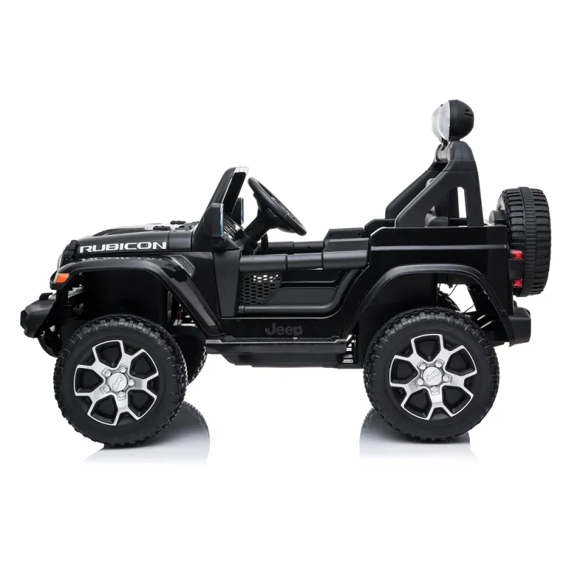 Mașină electrică Jeep Wrangler Rubicon (JWR555/1 neagra) 5
