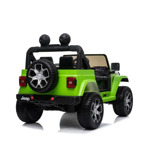 Электромобиль Jeep Wrangler Rubicon (JWR555/2 Зеленый)