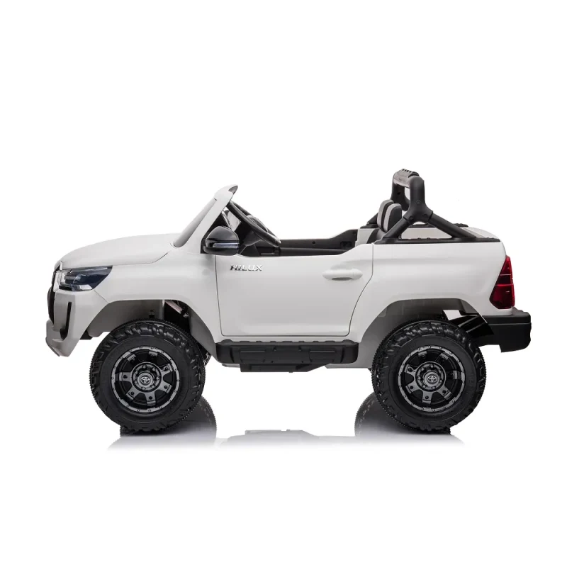 Mașină electrică Toyota Hilux (HL860/2 alba) 8