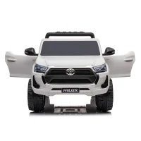 Mașină electrică Toyota Hilux (HL860/2 alba) 4